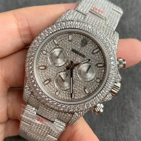 big face diamond rolex replica|spotting a fake rolex.